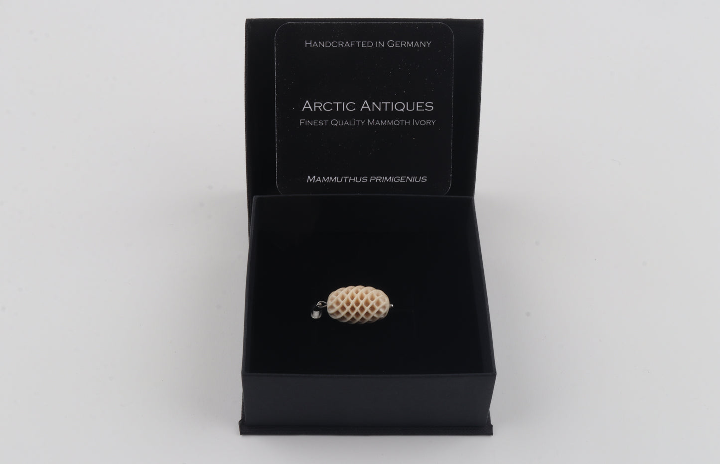 Textured Mammoth Ivory Pendant