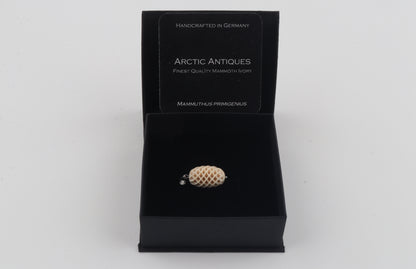 Textured Mammoth Ivory Pendant