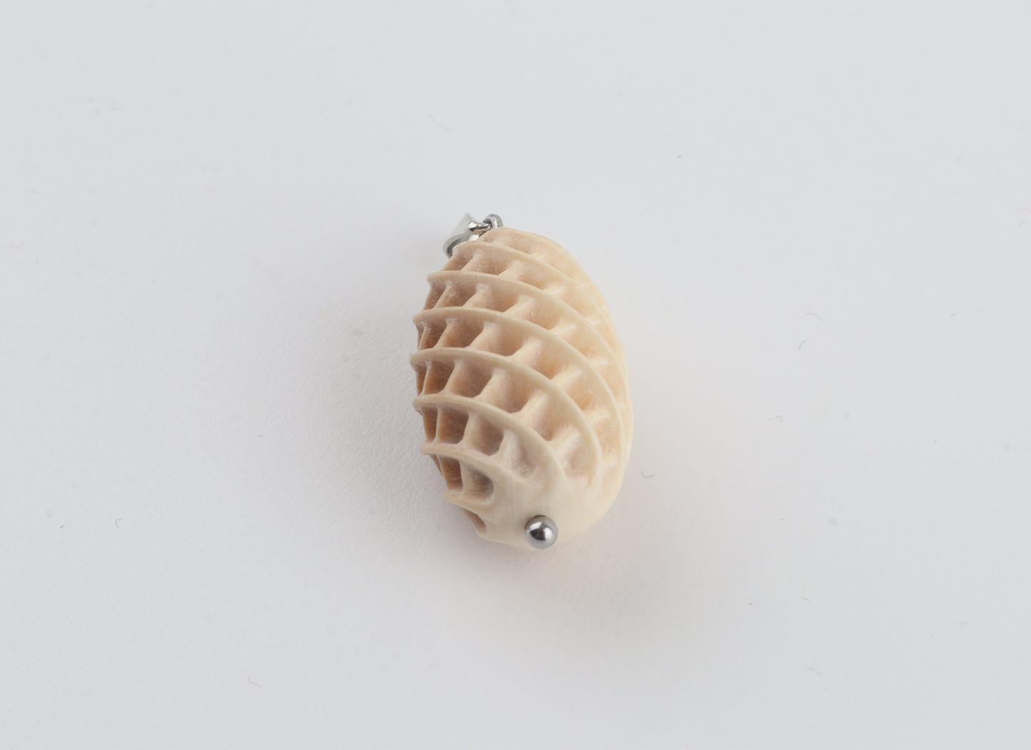 Textured Mammoth Ivory Pendant