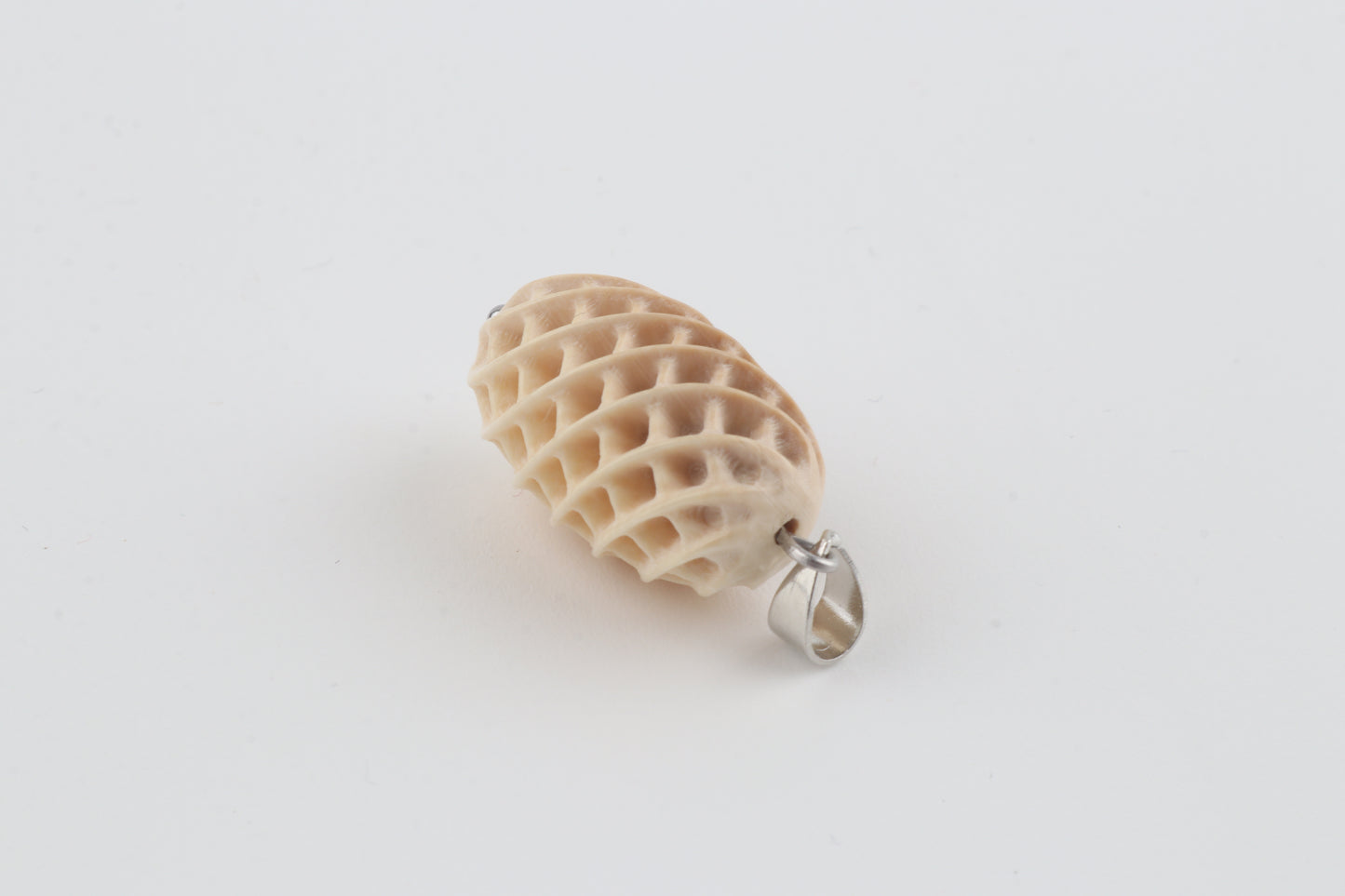 Textured Mammoth Ivory Pendant