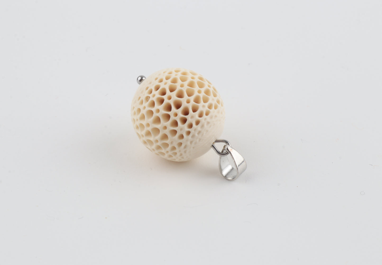 Carved Mammoth Ivory Pendant