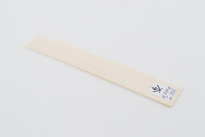 White mammoth ivory segment