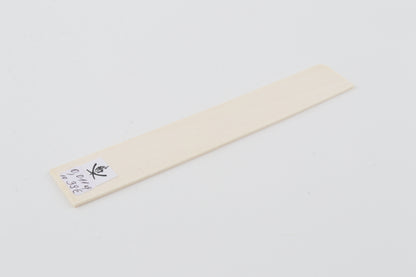 White mammoth ivory segment
