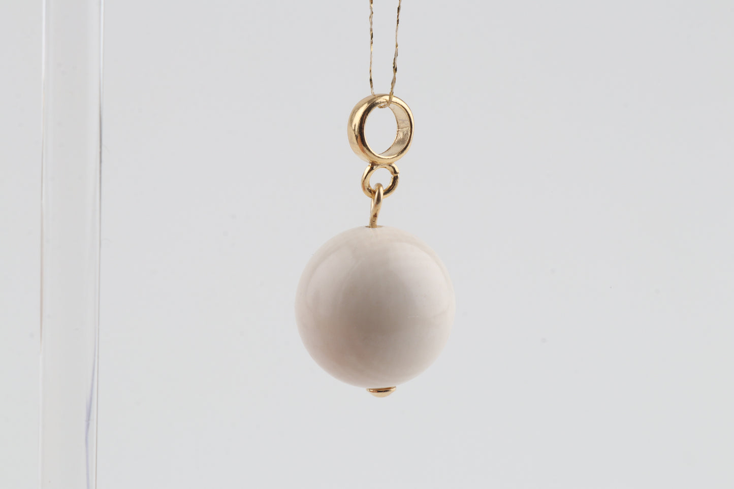 Mammoth Ivory Sphere Pendant