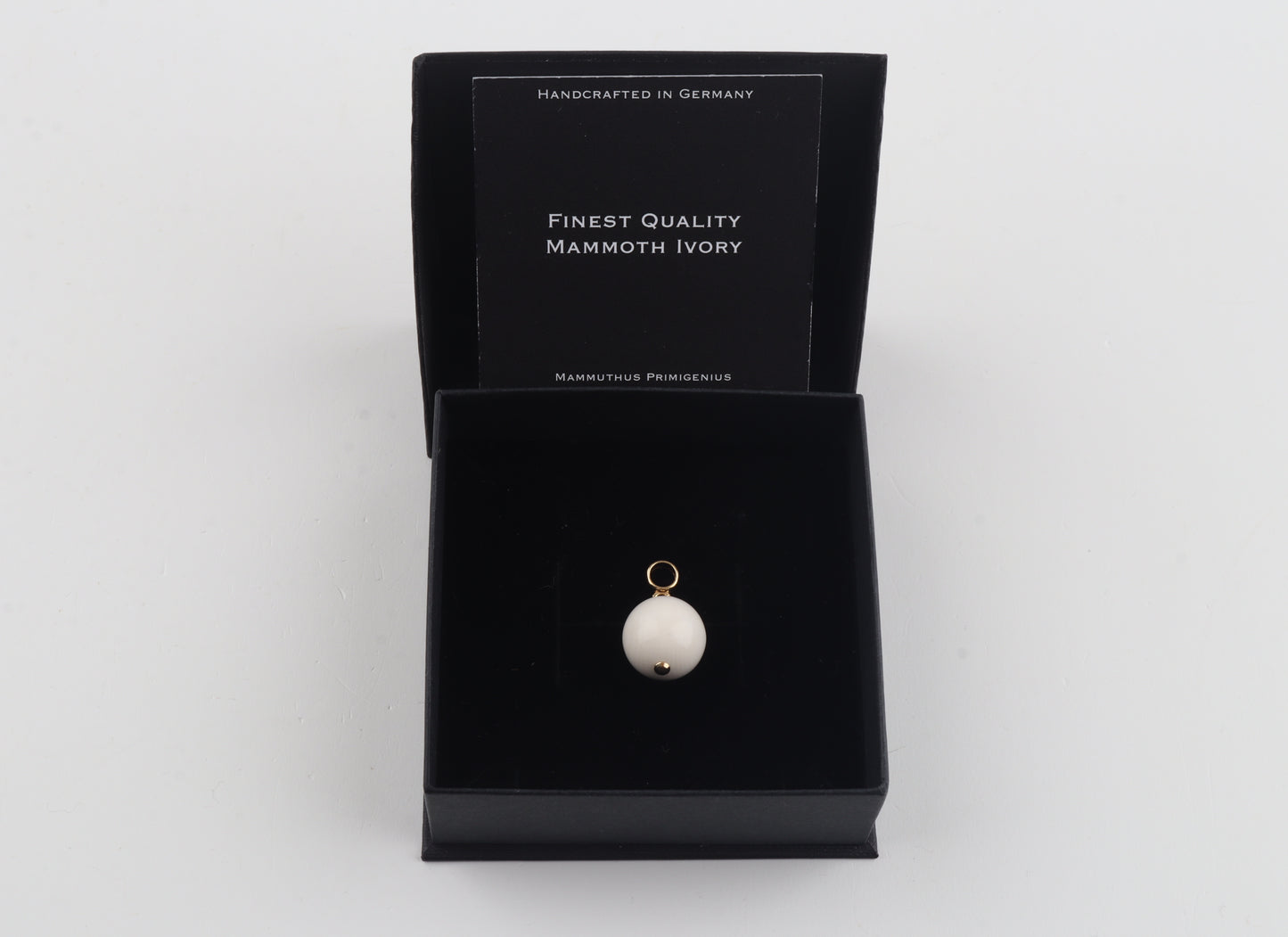 Mammoth Ivory Sphere Pendant