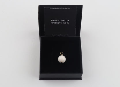 Mammoth Ivory Sphere Pendant