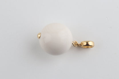 Mammoth Ivory Sphere Pendant