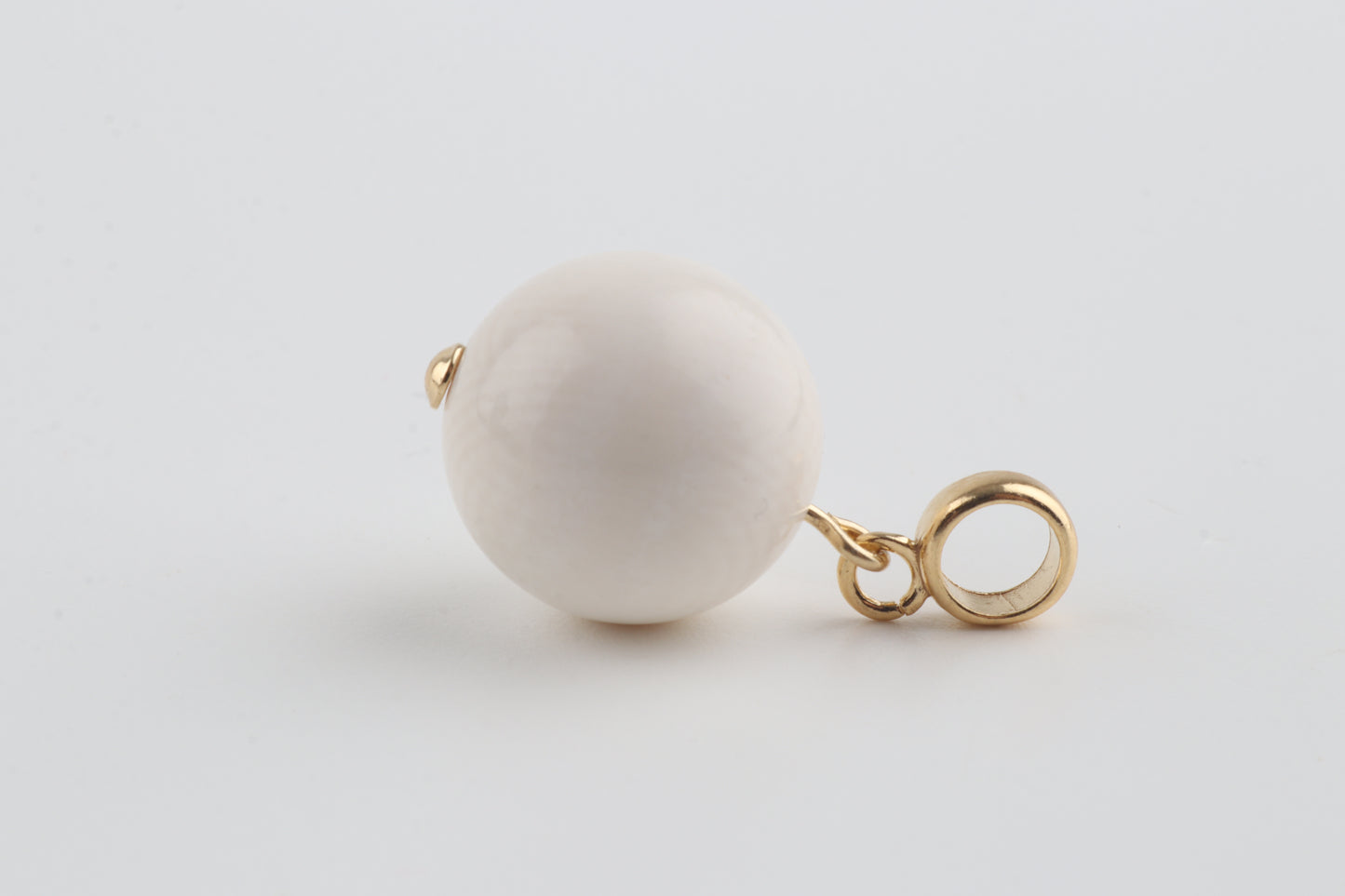 Mammoth Ivory Sphere Pendant