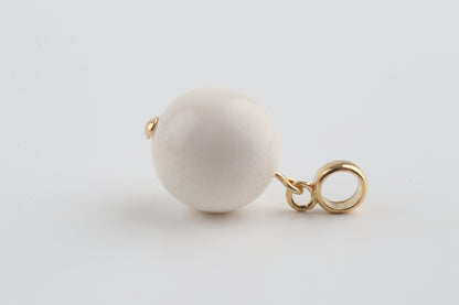 Mammoth Ivory Sphere Pendant
