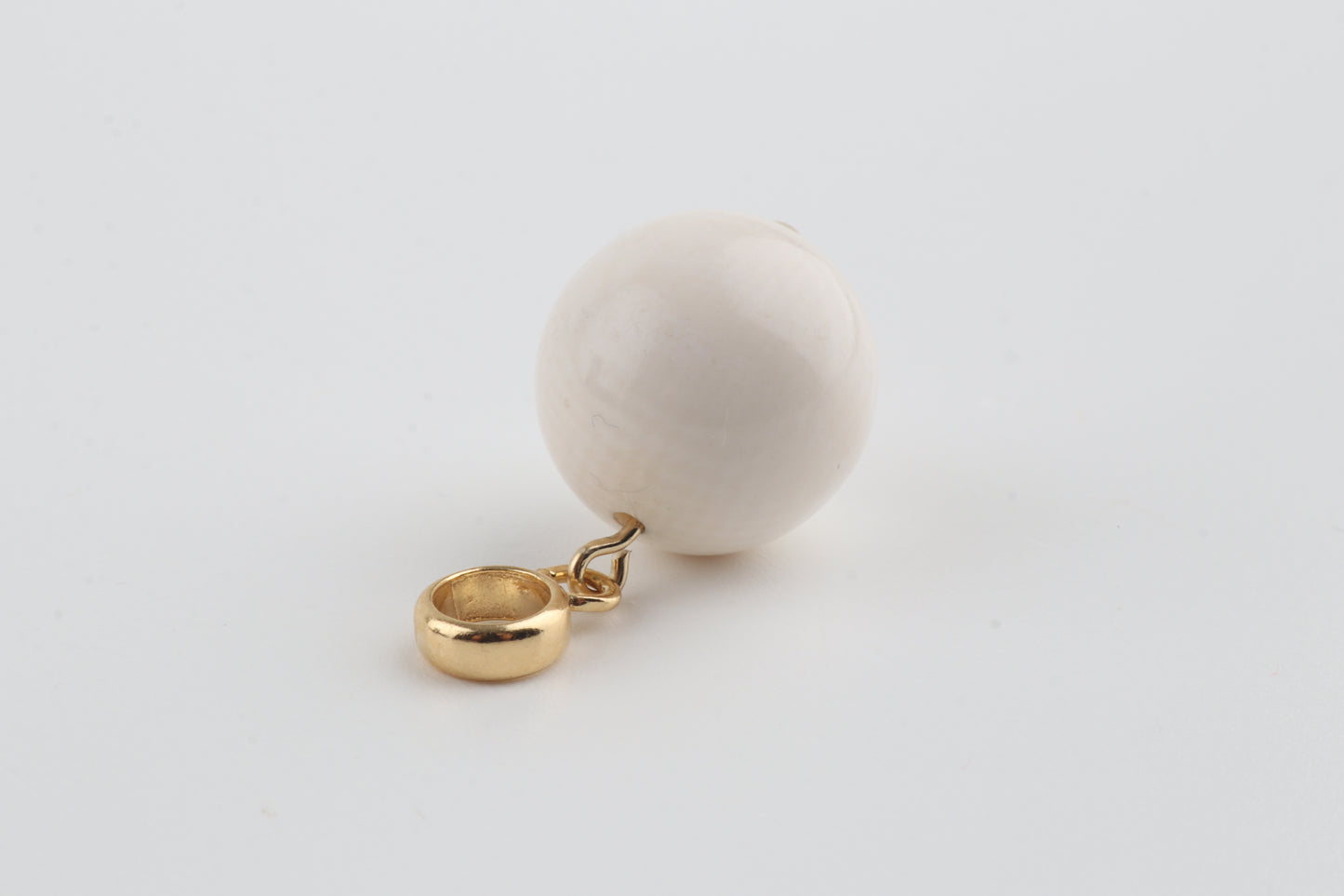 Mammoth Ivory Sphere Pendant