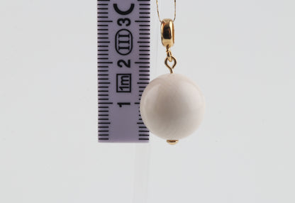 Mammoth Ivory Sphere Pendant