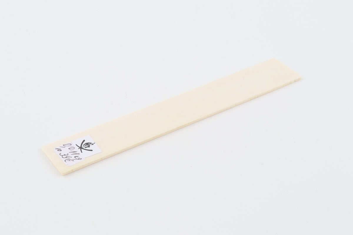 White mammoth ivory segment