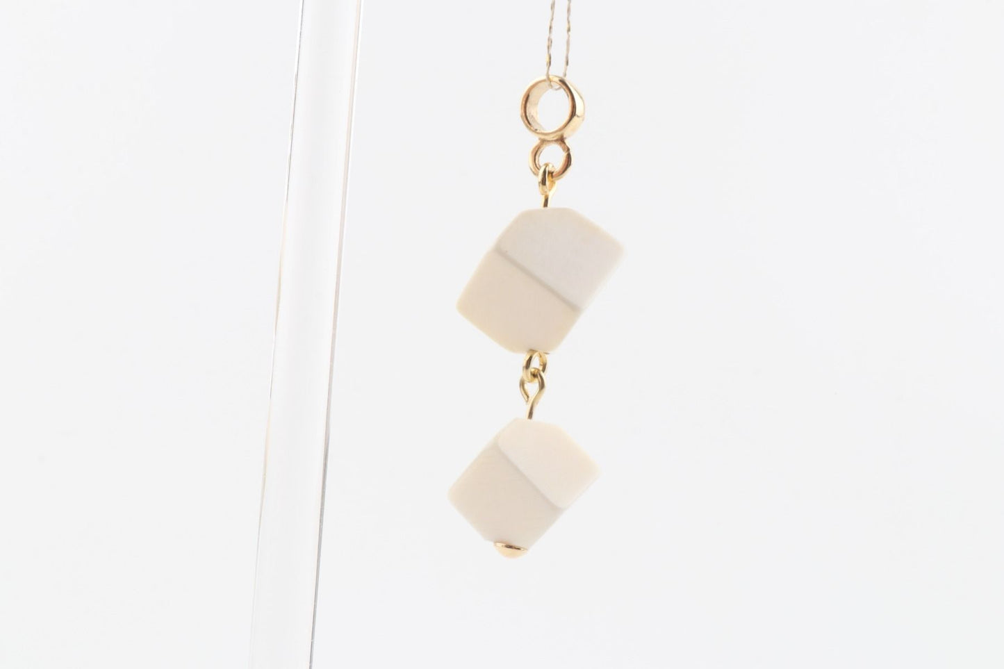 Geometric Mammoth Ivory Pendant 