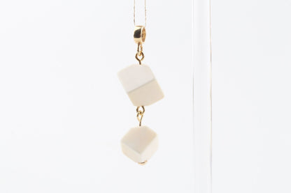 Geometric Mammoth Ivory Pendant 