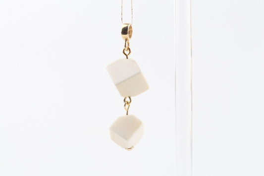 Geometric Mammoth Ivory Pendant 
