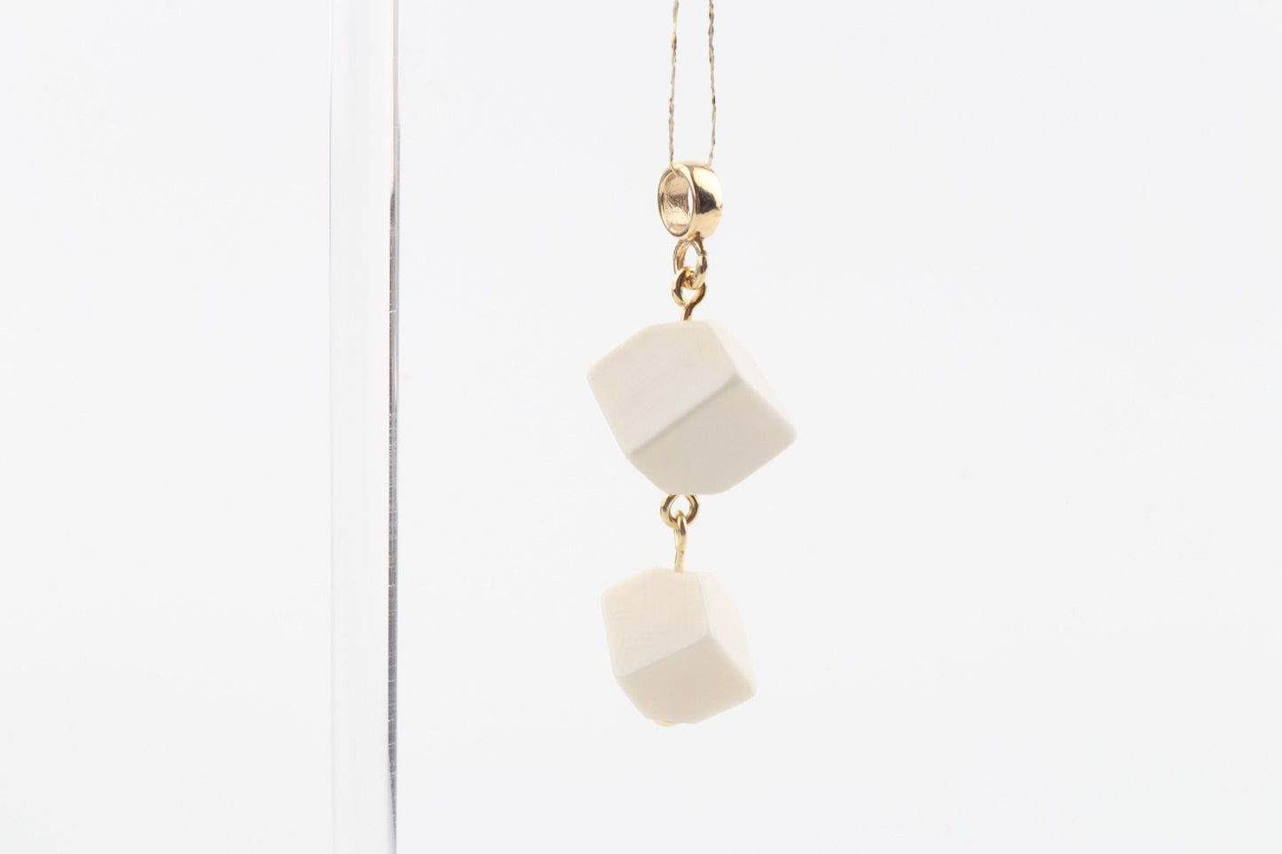 Geometric Mammoth Ivory Pendant 