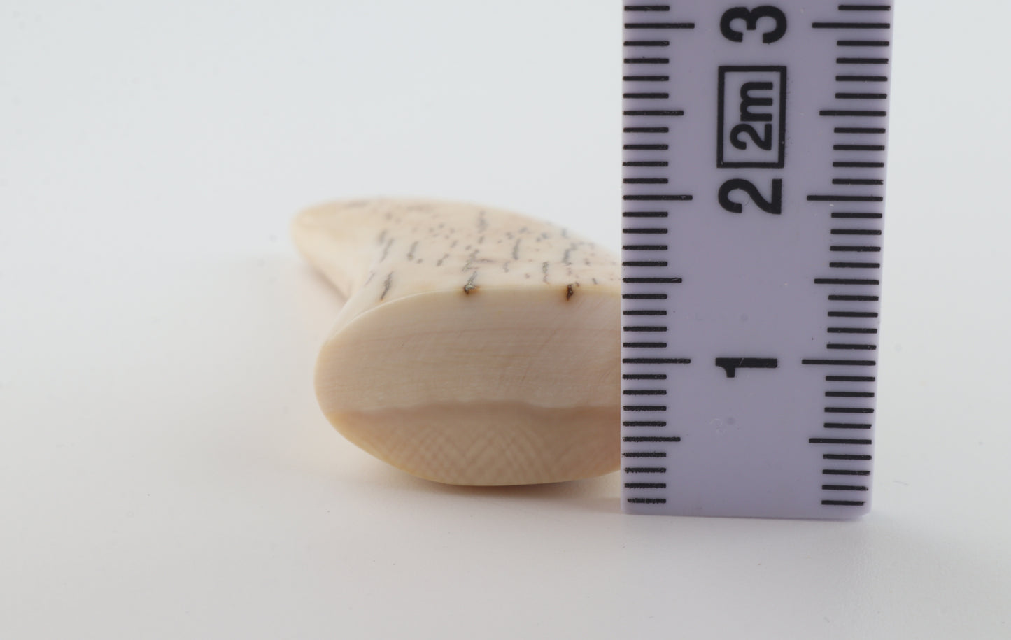 Carved mammoth ivory pendant