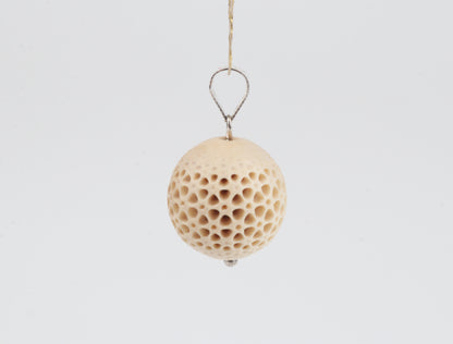 Carved Mammoth Ivory Pendant