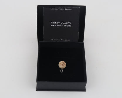 Carved Mammoth Ivory Pendant