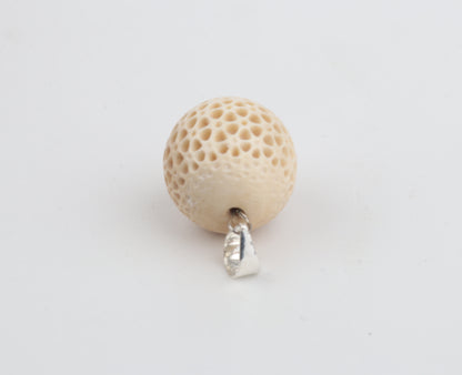 Carved Mammoth Ivory Pendant