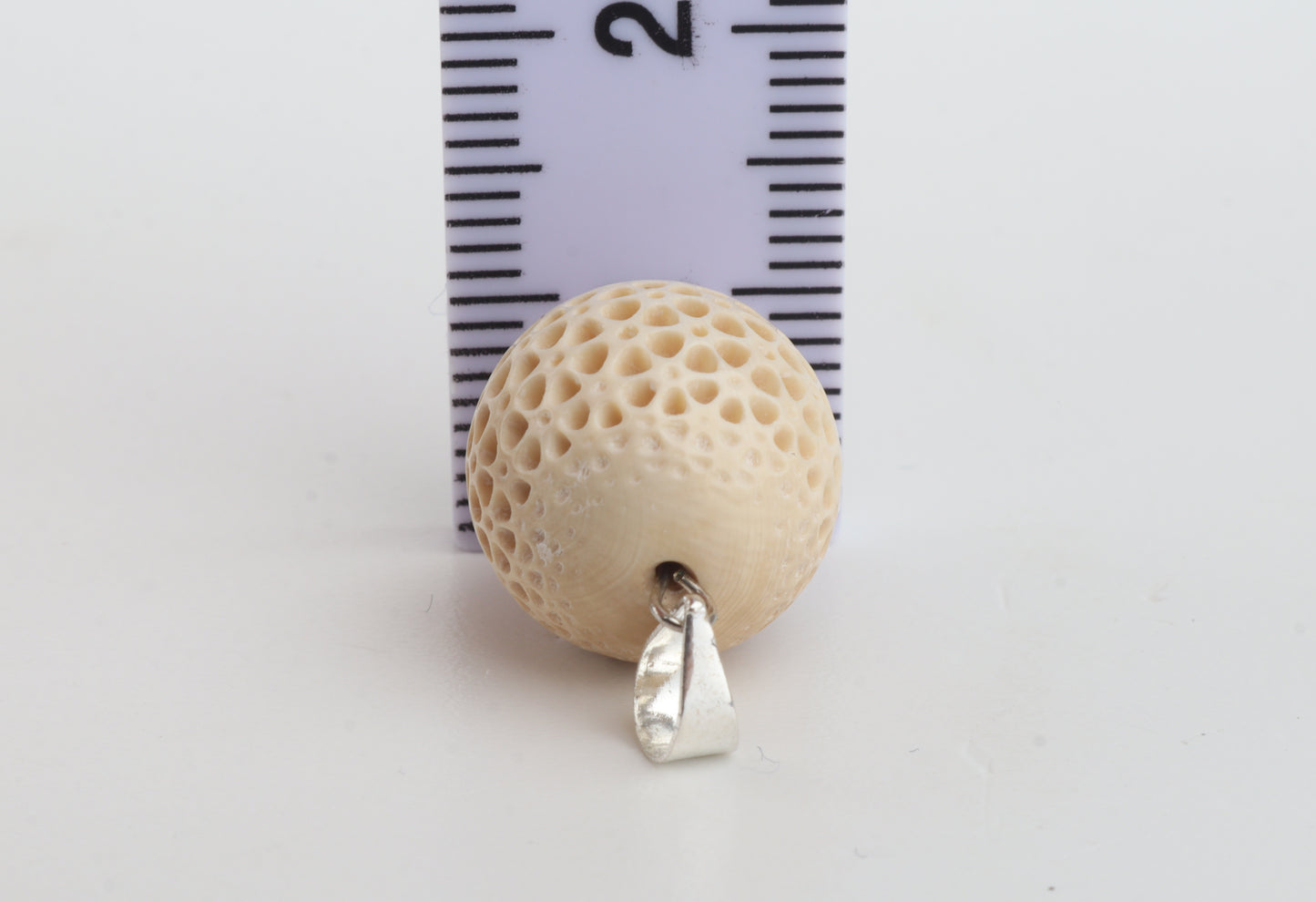 Carved Mammoth Ivory Pendant