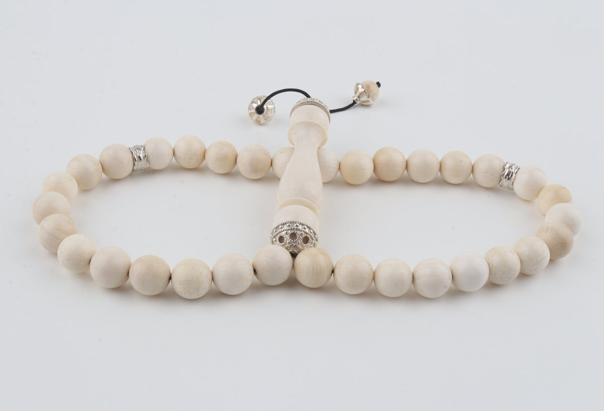 33-Bead Mammoth Ivory Tasbih