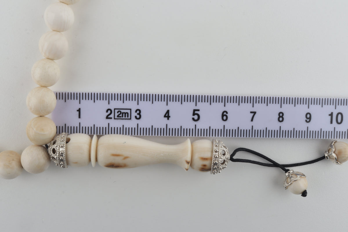 33-Bead Mammoth Ivory Tasbih