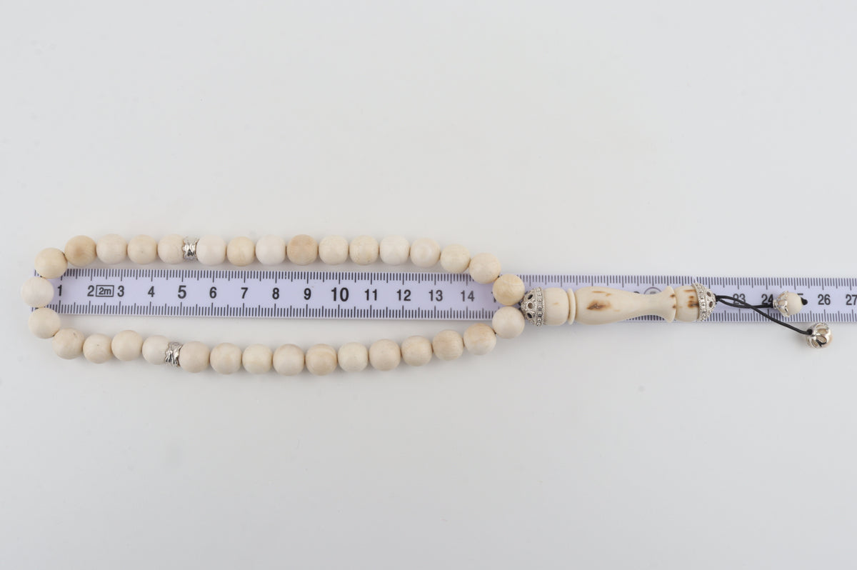 33-Bead Mammoth Ivory Tasbih