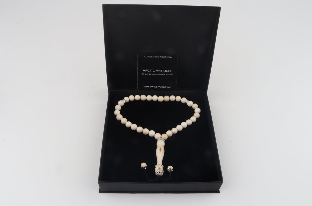 33-Bead Mammoth Ivory Tasbih