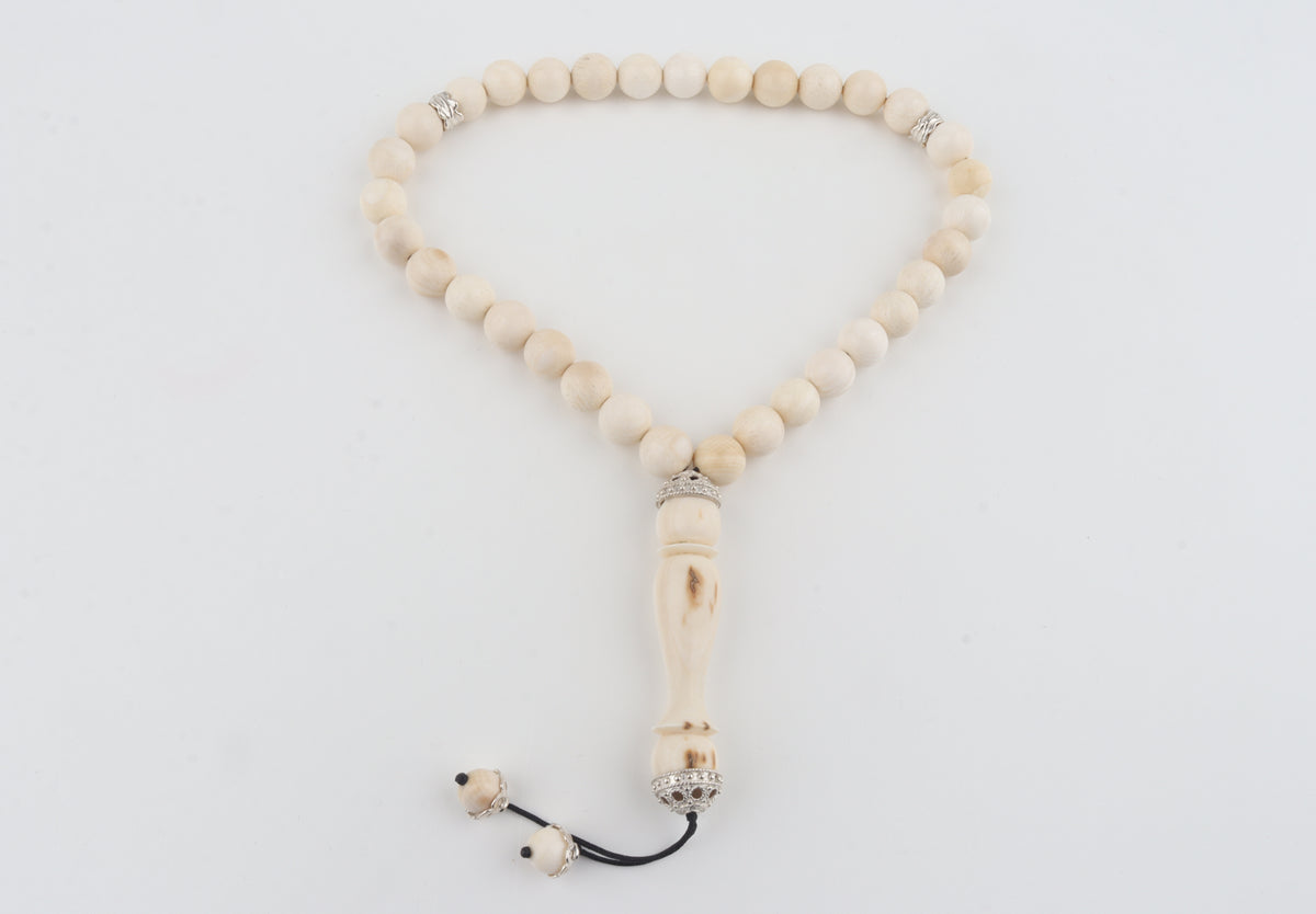 33-Bead Mammoth Ivory Tasbih