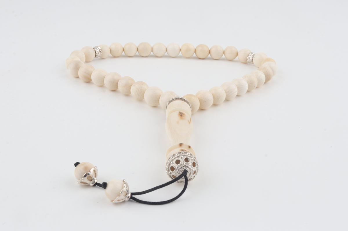 33-Bead Mammoth Ivory Tasbih