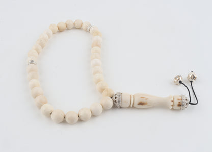 33-Bead Mammoth Ivory Tasbih