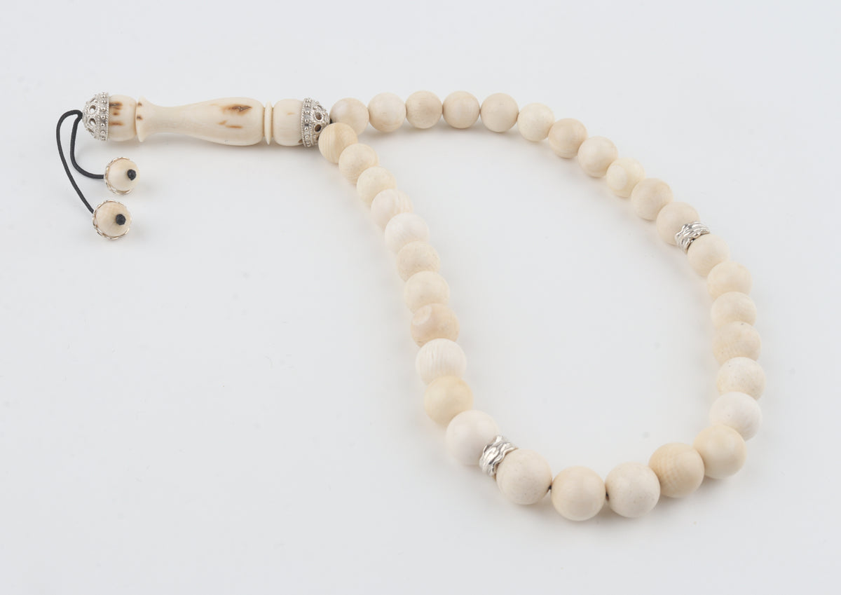 33-Bead Mammoth Ivory Tasbih