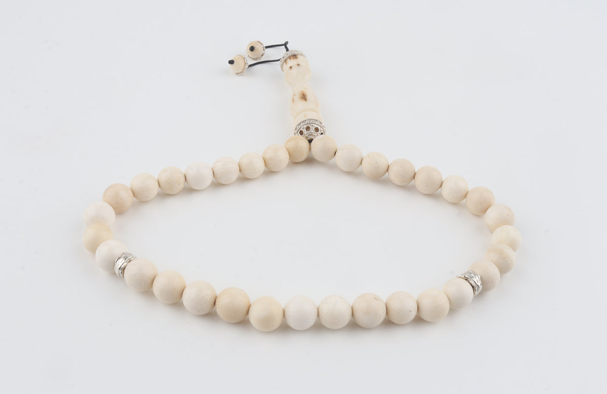 33-Bead Mammoth Ivory Tasbih