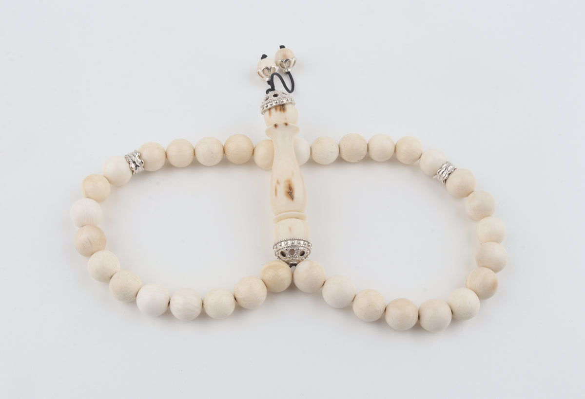 33-Bead Mammoth Ivory Tasbih