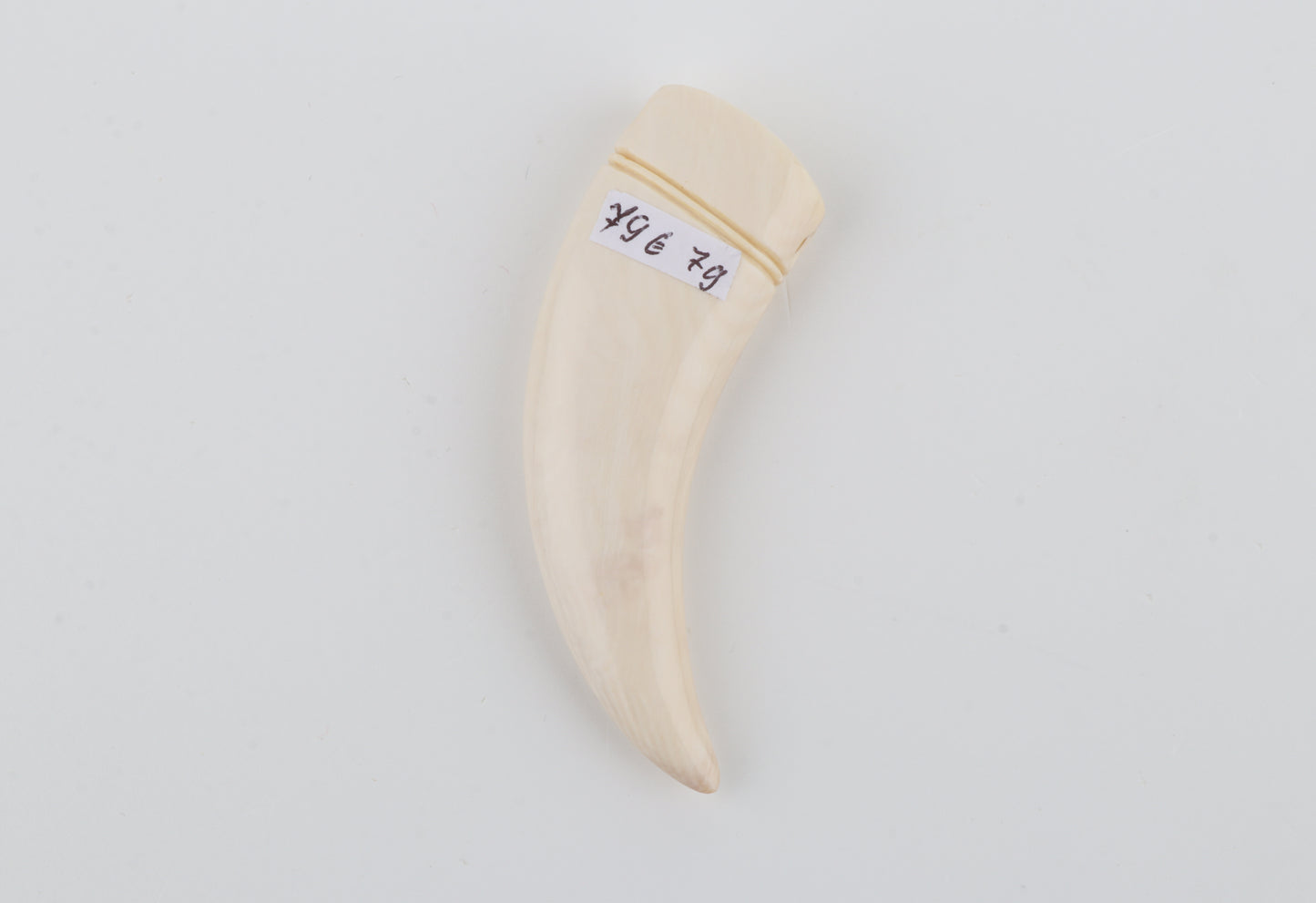 Carved Mammoth Ivory Tusk Amulet