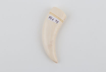 Carved Mammoth Ivory Tusk Amulet