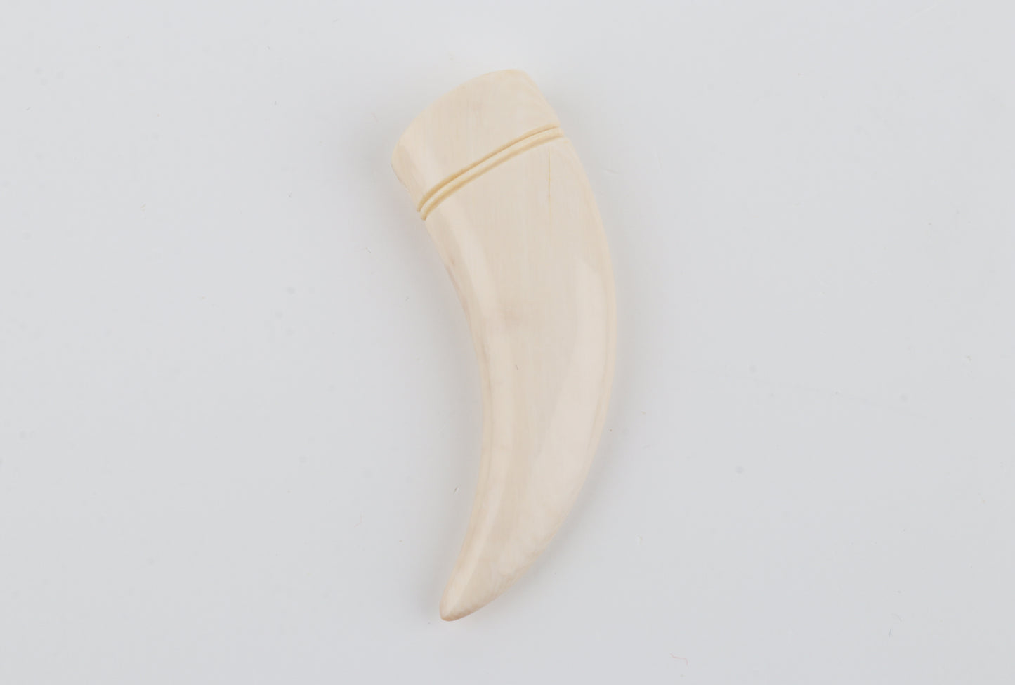 Carved Mammoth Ivory Tusk Amulet