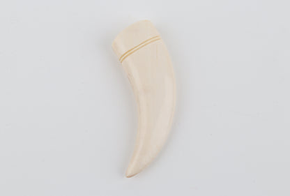 Carved Mammoth Ivory Tusk Amulet
