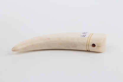 Carved Mammoth Ivory Tusk Amulet