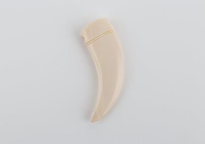 Carved Mammoth Ivory Amulet