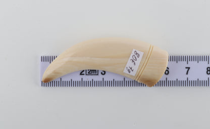 Carved Mammoth Ivory Amulet