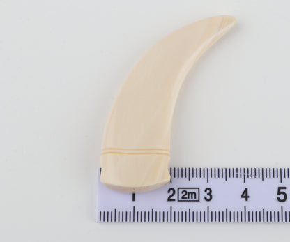 Carved Mammoth Ivory Amulet