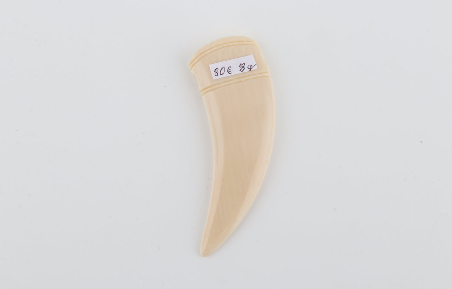 Carved Mammoth Ivory Pendant