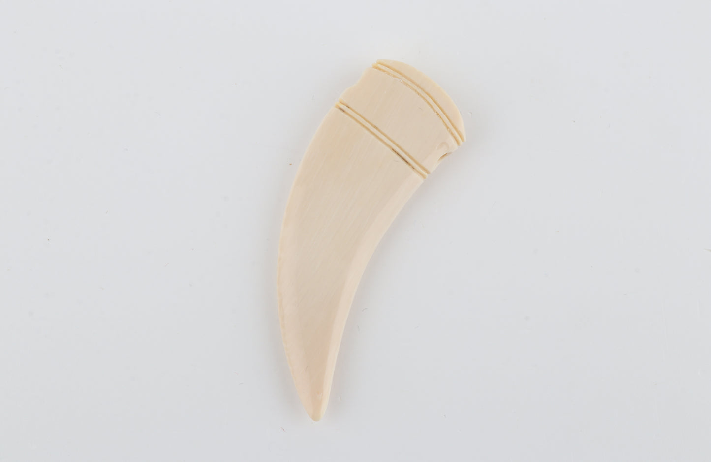 Carved Mammoth Ivory Pendant