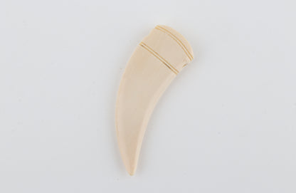Carved Mammoth Ivory Pendant