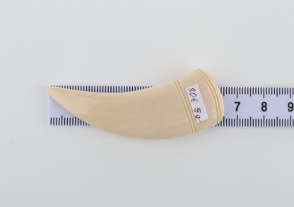 Carved Mammoth Ivory Pendant