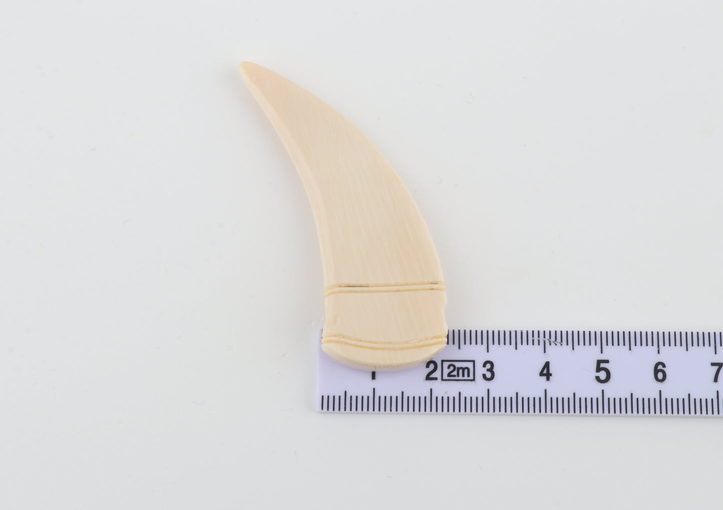 Carved Mammoth Ivory Pendant