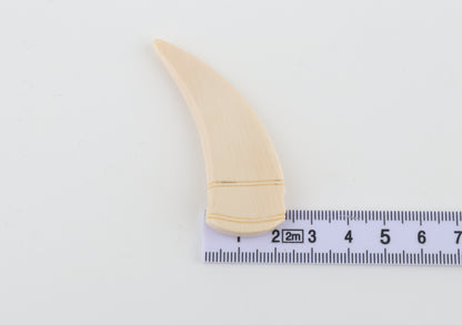 Carved Mammoth Ivory Pendant