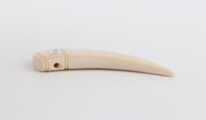 Carved Mammoth Ivory Pendant